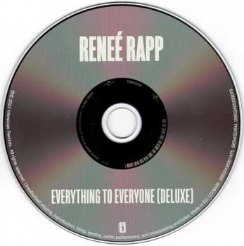 CD Reneé Rapp: Everything To Everyone DLX 488421