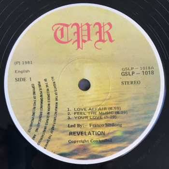 LP Revelation: Love Affairs LTD 318048