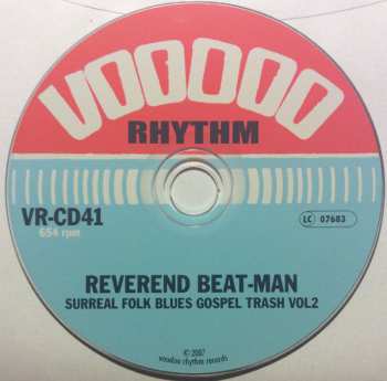 CD Reverend Beat-Man: Surreal Folk Blues Gospel Trash Vol 2 480350
