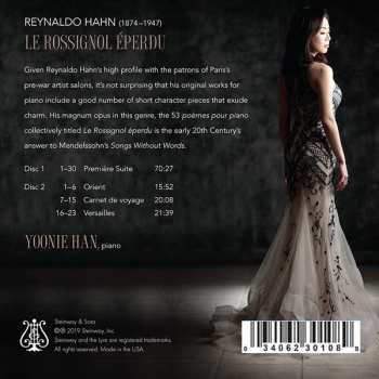 2CD Reynaldo Hahn: Le Rossignol Éperdu - Poems For Piano 355565