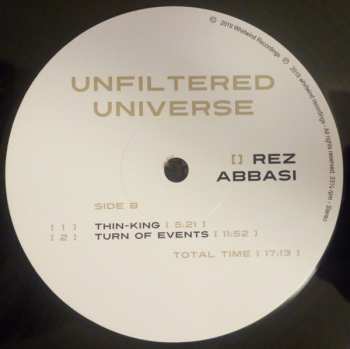 2LP Rez Abbasi: Unfiltered Universe  LTD | DLX 323929