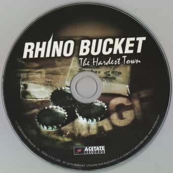 CD Rhino Bucket: The Hardest Town 362998