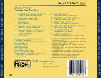 CD Rhonda Vincent: Timeless And True Love 293149