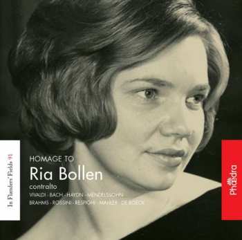 Ria Bollen: In Flanders' Fields 91: Contralto Historic Recordings