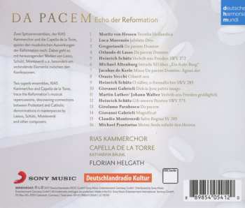 CD RIAS-Kammerchor: Da Pacem - Echo Der Reformation 115397
