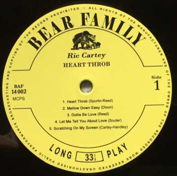 EP Ric Cartey: Heart Throb (The Rockin' Sides Of Rick Cartey) 155228
