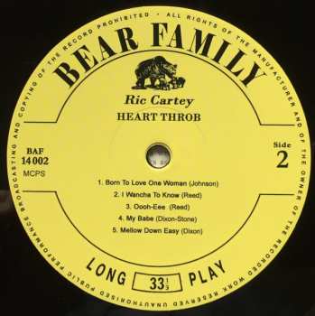EP Ric Cartey: Heart Throb (The Rockin' Sides Of Rick Cartey) 155228