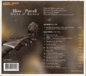 CD Ricercar Consort: Odes & Songs - Blow / Purcell 489383