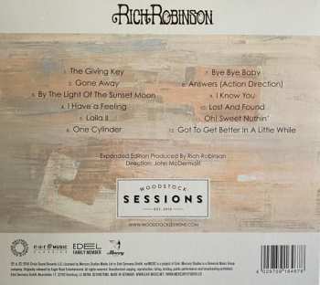 CD Rich Robinson: Woodstock Sessions Vol. 3 (6/1/14) DIGI 470435