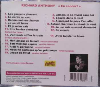 CD Richard Anthony: En Concert 152158