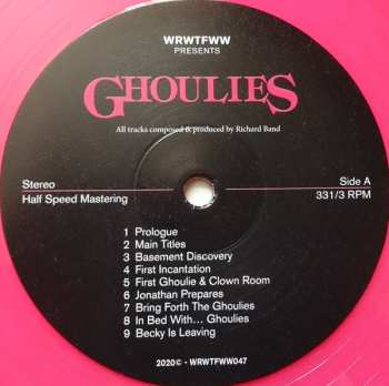 LP/SP Richard Band: Ghoulies (Original Soundtrack) LTD | CLR 87549