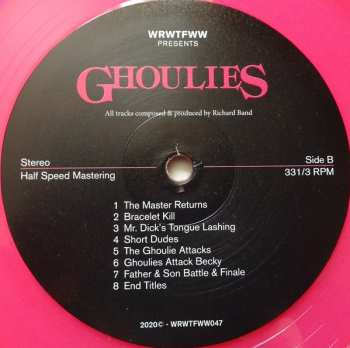 LP/SP Richard Band: Ghoulies (Original Soundtrack) LTD | CLR 87549