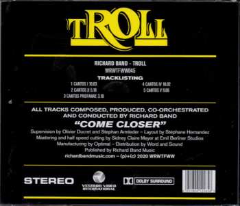 CD Richard Band: Troll (Original Soundtrack) 338222