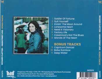 CD Richard Clapton: Main Street Jive