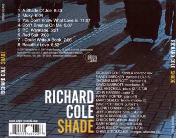 CD Richard Cole: Shade 105029