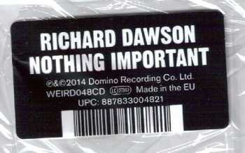CD Richard Dawson: Nothing Important 25733