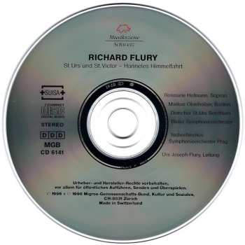 CD Richard Flury: St. Urs Und St. Victor - Hanneles Himmelfahrt 352794