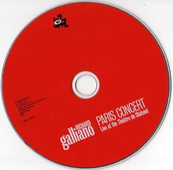 CD Richard Galliano: Paris Concert: Live At The Théâtre Du Chätelet 521158