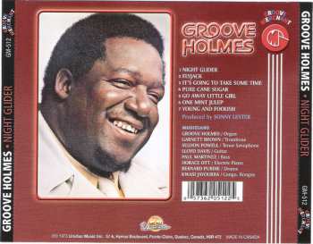 CD Richard "Groove" Holmes: Night Glider 116973