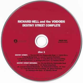 2CD Richard Hell & The Voidoids: Destiny Street (Complete) 9517