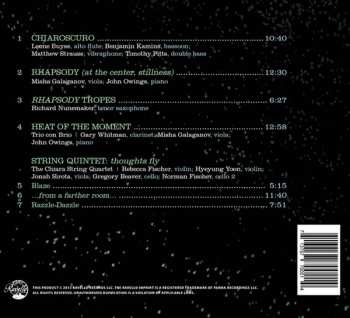 CD Richard Lavenda: Chiaroscuro