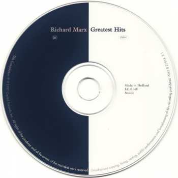 CD Richard Marx: Greatest Hits 14769