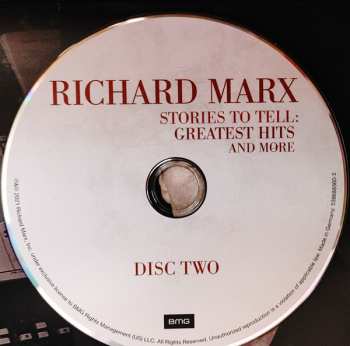 2CD Richard Marx: Stories To Tell: Greatest Hits And More 56152