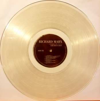 LP Richard Marx: Stories To Tell: Greatest Hits LTD | CLR 393842