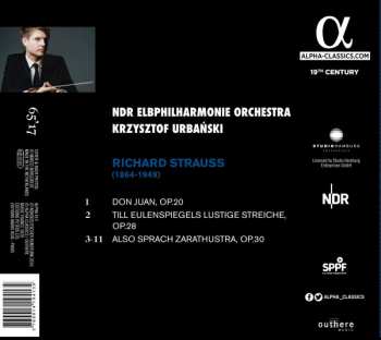CD Richard Strauss: Also Sprach Zarathustra, Don Juan, Till Eulenspiegel 438889