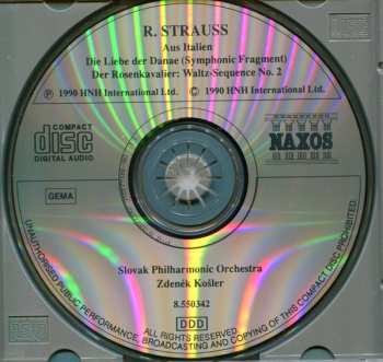 CD Richard Strauss: Aus Italien 280595