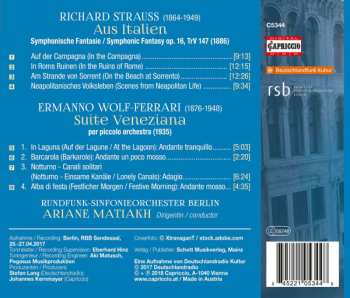 CD Richard Strauss: Aus Italien; Suite Veneziana 179746