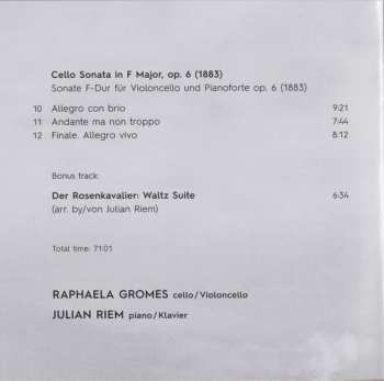 CD Richard Strauss: Cello Sonatas 291172