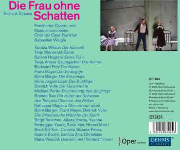 3CD/Box Set Richard Strauss: Die Frau Ohne Schatten 157086