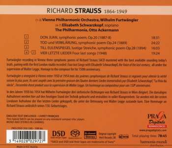 SACD Richard Strauss: Don Juan / Tod Und Verklärung / Till Eulenspiegel Lustige Streiche / Vier Letzte Lieder  LTD 111254