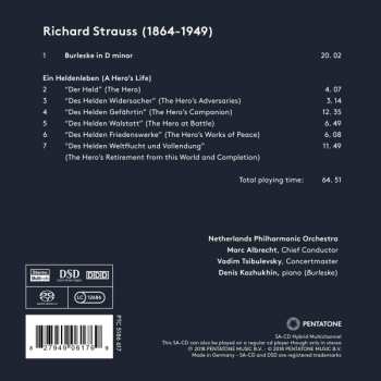 SACD Richard Strauss: Ein Heldenleben; Burleske 290796