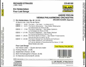 CD Richard Strauss: Ein Heldenleben / Four Last Songs 349239