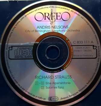 CD Richard Strauss: Eine Alpensinfonie - Salome Tanz 253180