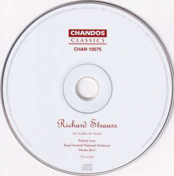 CD Richard Strauss: Four Last Songs • Closing Scene From Capriccio • Orchestral Songs 315884