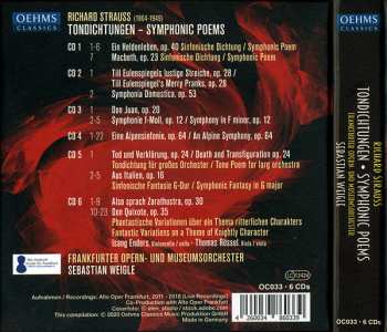 6CD/Box Set Richard Strauss: Tondichtungen • Symphonic Poems 454147