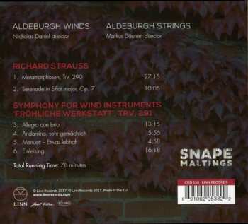 CD Richard Strauss: Metamorphosen & Symphony For Wind Instruments 429235