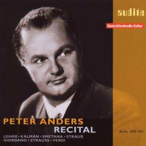 Album Richard Strauss: Peter Anders - Recital