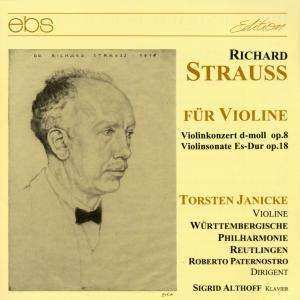 CD Richard Strauss: Richard Strauss (Werke Für Violine) 513901