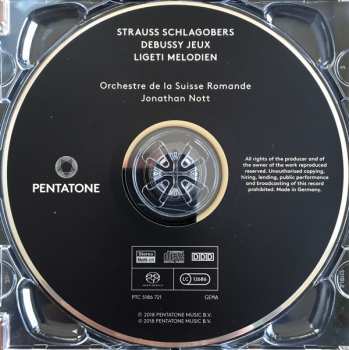 SACD Richard Strauss: Schlagobers • Jeux • Melodien 117717