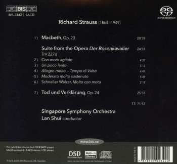 SACD Richard Strauss: Rosenkavalier Suite And Other Works 489206