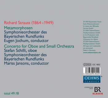 CD Richard Strauss: Späte Orchesterwerke / Late Orchestral Works 440038