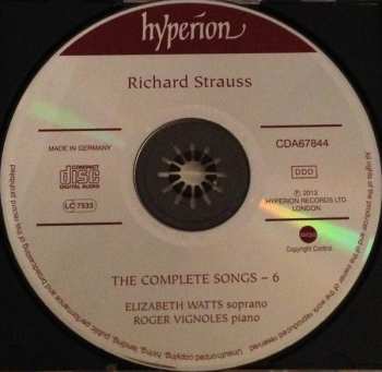 CD Richard Strauss: The Complete Songs - 6 328842