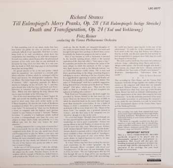 LP Richard Strauss: Till Eulenspiegel - Death And Transfiguration 345067