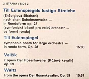 LP Richard Strauss: Till Eulenspiegel / Don Juan / Salomes Tanz / Rosenkavalier-Walzer 280216