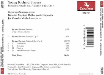 CD Richard Strauss: Young Richard Strauss: Burleske; Serenade, Op. 7; Suite In B Flat, Op. 4 100915