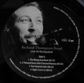 2LP Richard Thompson Band: Live At Rockpalast DLX | LTD 62111